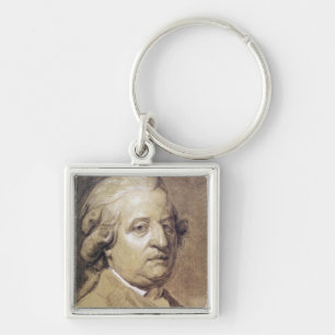 Portrait of Louis XVI  King of France Keychain