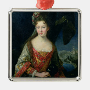 Portrait of Louise-Hippolyte (1687-1731), Princess Metal Ornament