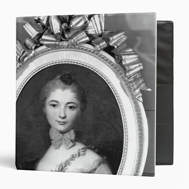 Portrait of Louise Honorine Crozat du Chatel Binder (Front/Inside)