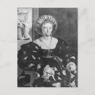 Portrait of Lucrezia Borgia Postcard