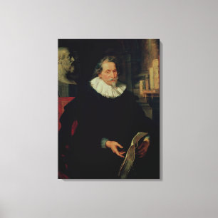 Portrait of Ludovicus Nonnius Canvas Print