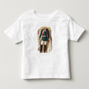 Portrait of Ludwig II of Bavaria in uniform Toddler T-shirt