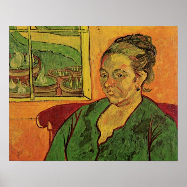 Portrait of Madame Augustine Roulin | 1888 Poster (Front)