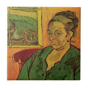 Portrait of Madame Augustine Roulin 1888 Tile