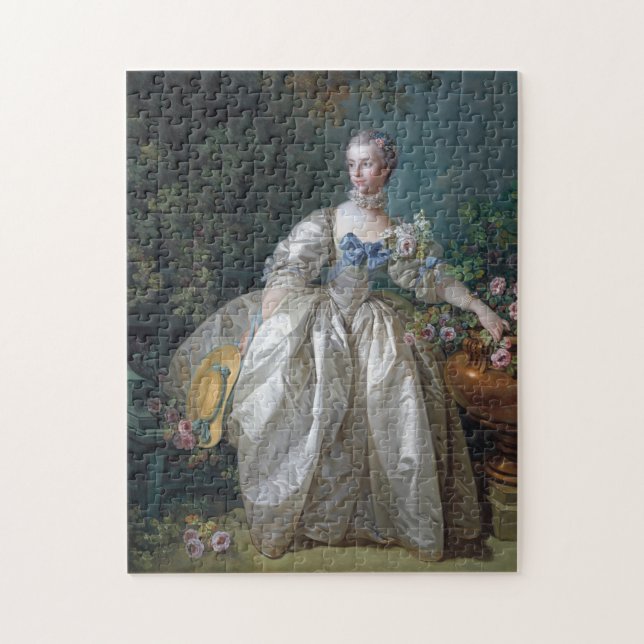 Portrait of Madame Bergeret, Boucher Jigsaw Puzzle (Vertical)