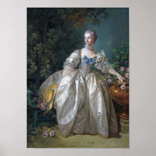 Portrait of Madame Bergeret, Boucher Poster