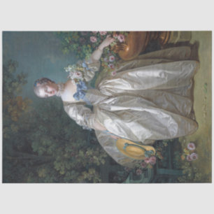 Portrait of Madame Bergeret, Boucher Tissue Paper