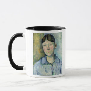 Portrait of Madame Cezanne, 1885-90 Mug