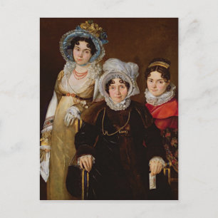 Portrait of Madame de Tangry Postcard