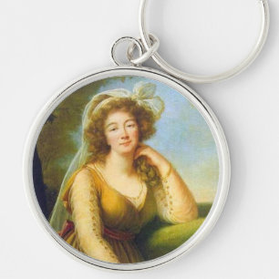 Portrait of Madame du Barry Keychain