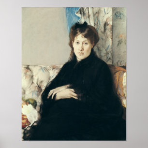 Portrait of Madame Edma Pontillon 1871 Poster