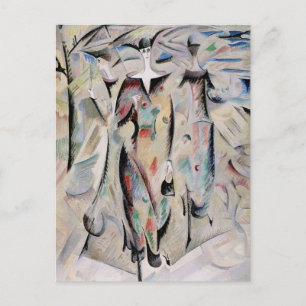 Portrait of Madame Hodler Alice Bailly Postcard