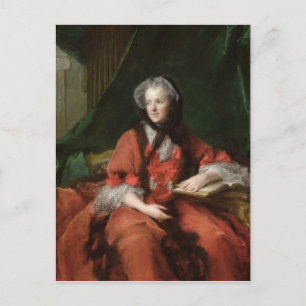 Portrait of Madame Maria Leszczynska 1748 Postcard