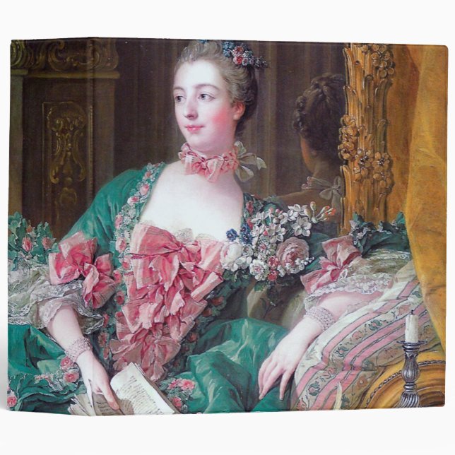 Portrait of Madame Pompadour, Boucher Binder (Front/Spine)