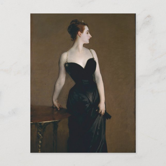 Portrait of Madame X by John Singer Sargent, 1884 Postcard (Front)