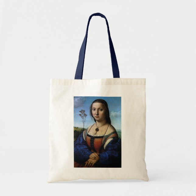 Portrait of Maddalena Doni by Raphael Sanzio Tote Bag (Front)