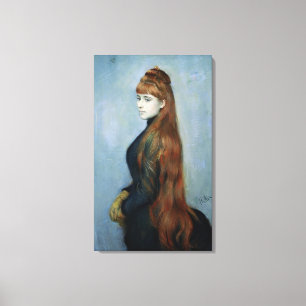 Portrait of Mademoiselle Alice Guerin Canvas Print
