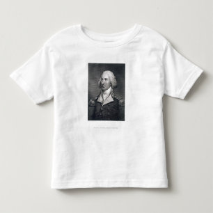 Portrait of Major General Philip Schuyler, engrave Toddler T-shirt