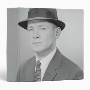 Portrait of Man Binder