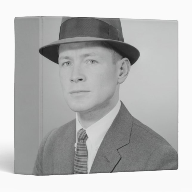 Portrait of Man Binder (Front/Spine)