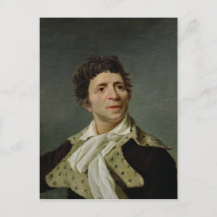 Portrait of Marat 1793 Postcard