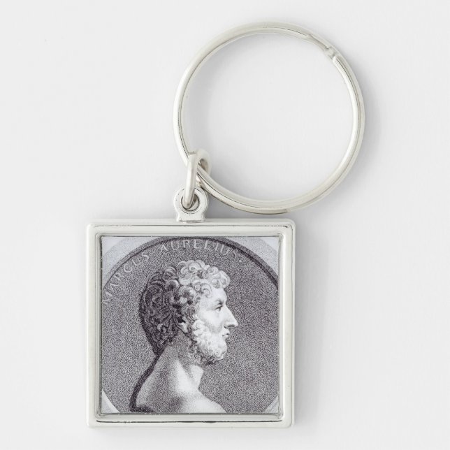 Portrait of Marcus Aurelius Keychain (Front)