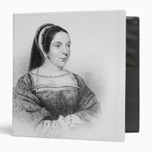 Portrait of Margaret Tudor Queen of Scotland Binder