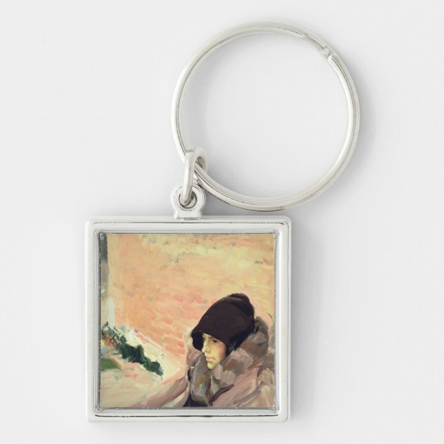 Portrait of Maria Convalescing Keychain (Front)