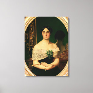 Portrait of Marianne Elisa Birch Canvas Print