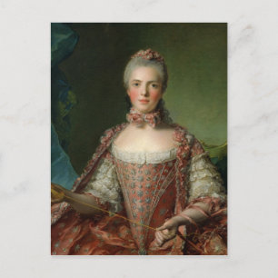 Portrait of Marie Adelaide 1756 Postcard