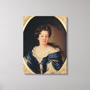 Portrait of Marie-Anne Mancini  Princess Colonna Canvas Print