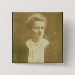 Portrait of Marie Curie 2 Inch Square Button