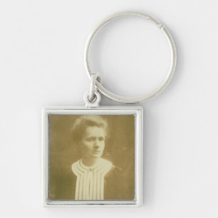 Portrait of Marie Curie Keychain
