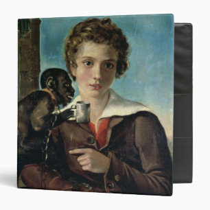 Portrait of Marius Petipa in Ballet Binder