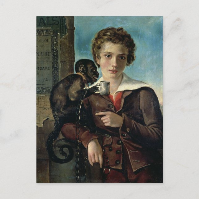 Portrait of Marius Petipa in Ballet Postcard (Front)