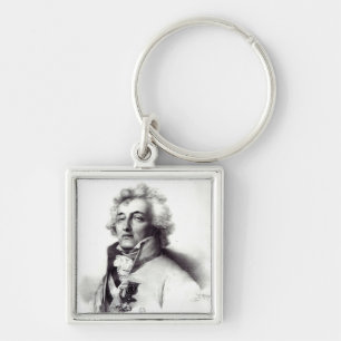 Portrait of Marshal Charles-Joseph  Prince Keychain