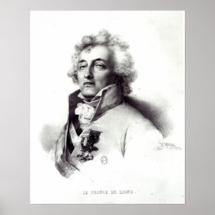 Portrait of Marshal Charles-Joseph  Prince Poster