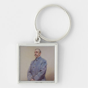 Portrait of Marshal Ferdinand Foch  1920 Keychain