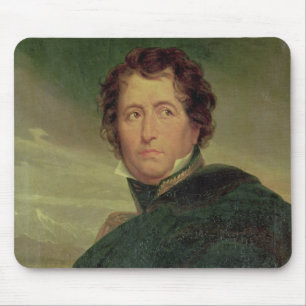 Portrait of Marshal Jean de Dieu Nicolas Soult Mouse Pad