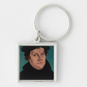 Portrait of Martin Luther, 1529 Keychain