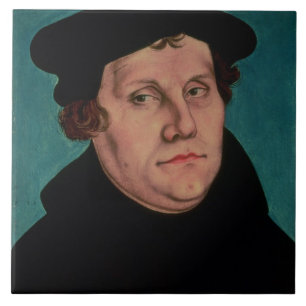 Portrait of Martin Luther, 1529 Tile