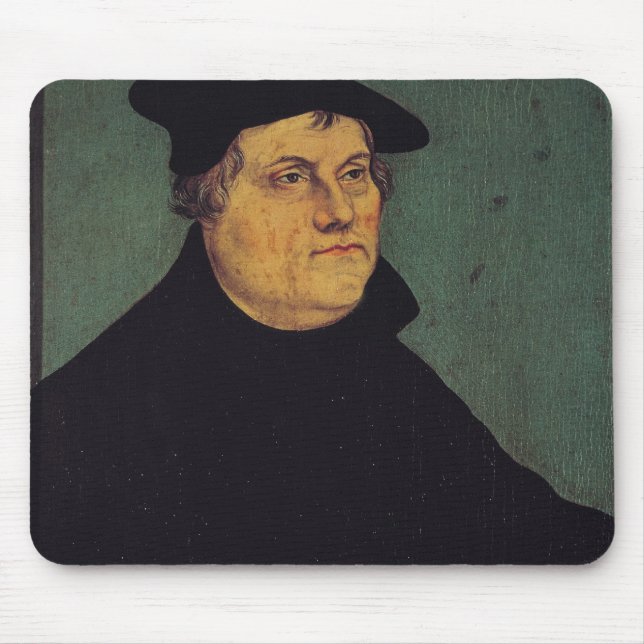 Portrait of Martin Luther  1543 Mouse Pad (Front)