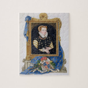 Portrait of Mary Queen of Scots (1542-87) from 'Me Jigsaw Puzzle