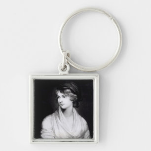 Portrait of Mary Wollstonecraft Godwin Keychain