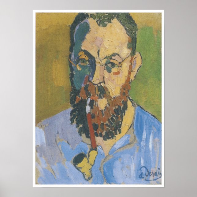 Portrait of Matisse, 1905 Poster (Front)