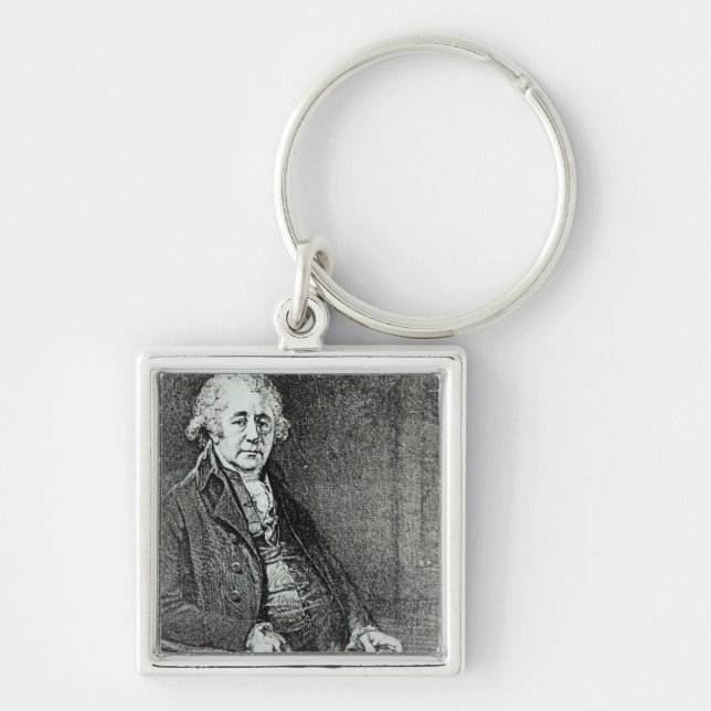 Portrait of Matthew Boulton Keychain (Front)