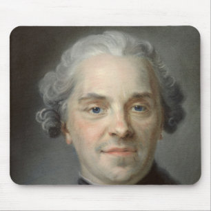 Portrait of Maurice, Comte de Saxe 1747 Mouse Pad