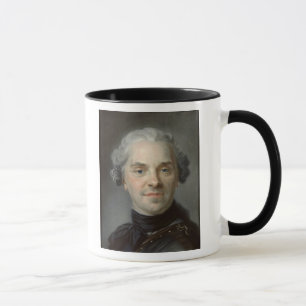 Portrait of Maurice, Comte de Saxe  1747 Mug