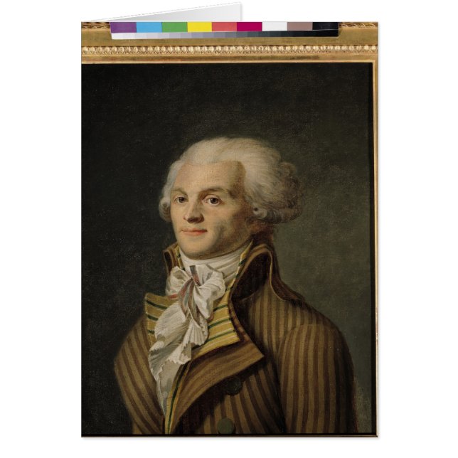 Portrait of Maximilien de Robespierre (Front)