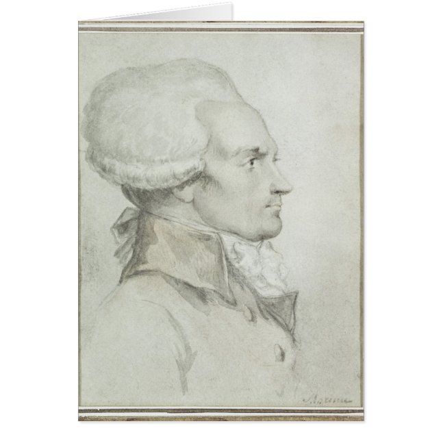 Portrait of Maximilien de Robespierre (Front)